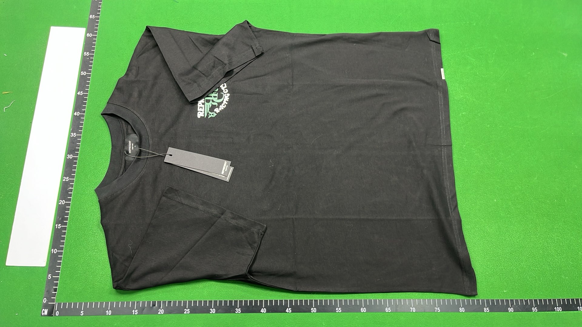 Represent Shark Jaw Graphic T-Shirt - Black