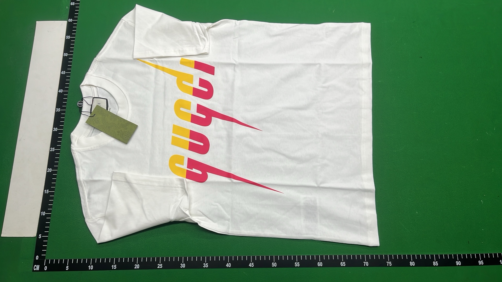 Gucci Rainbow Lightning Logo T-Shirt for Kids