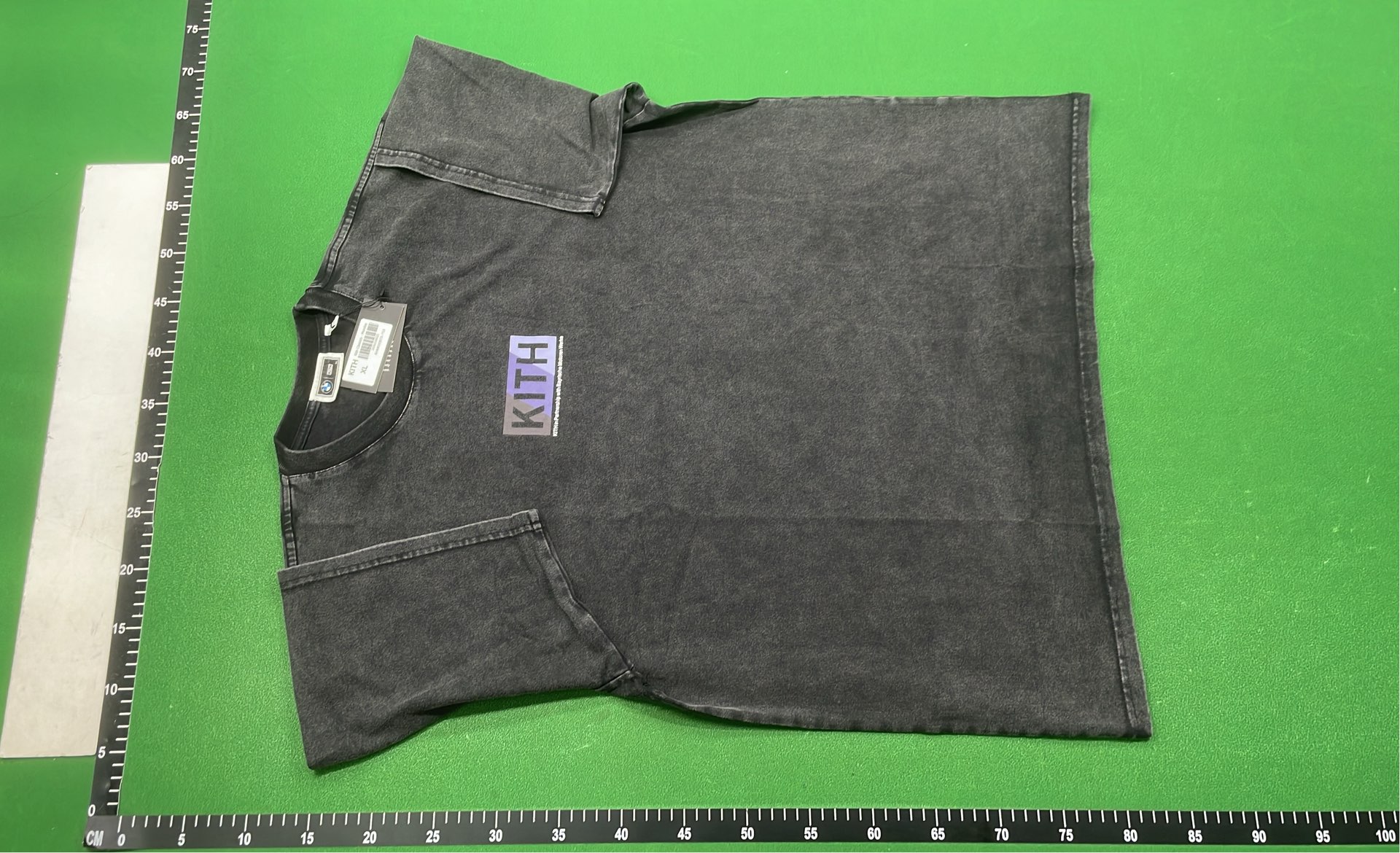 KITH Black Graphic T-Shirt with Iconic Design