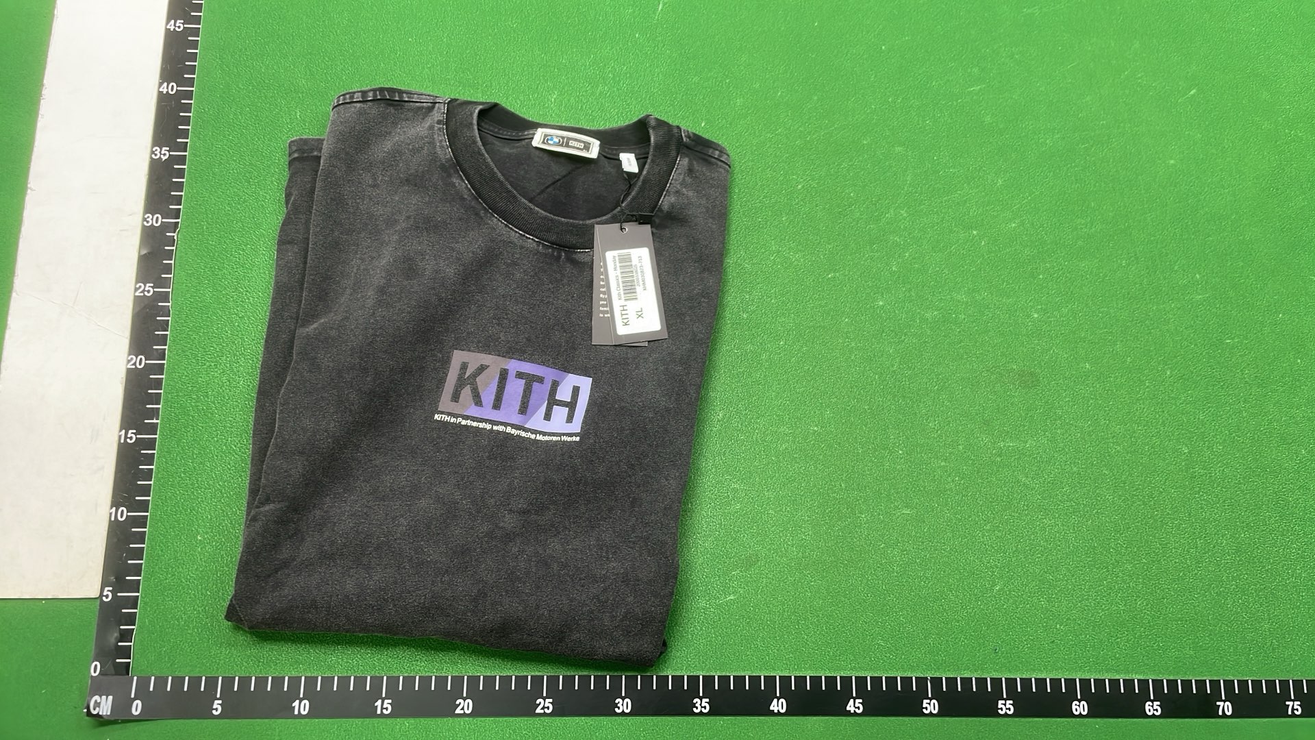 KITH Black Graphic T-Shirt with Iconic Design