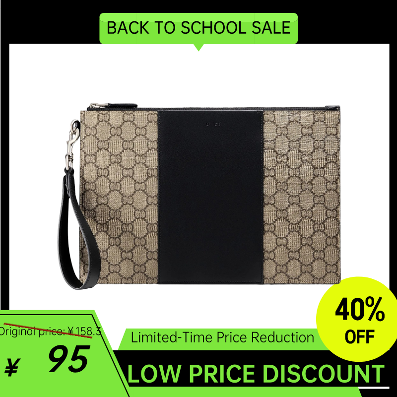 Gci Fashion clutch bag large capacity wallet men's underarm bag classic tiger head style-P4M